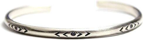 COSUMOSU Adjustable Cuff Bangle Bracelet in Silver in Saudi Arabia