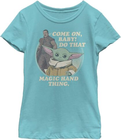 STAR WARS Mandalorian Magic Baby Girls Short Sleeve Tee Shirt in Saudi Arabia