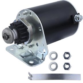 Starter Motor for Briggs & Stratton 5HP-22HP Engines 497594 497595 390838 391423 392749 394805, for John Deere LG497595 AM37352 AM39137 MIU13772, for Cub Cade Toro