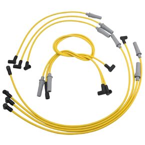 8mm 10Pcs Spark Plug Wire Kit Silicone Coating Replacement for Dodge RAM Replacement for Jeep Grand Cherokee 5.9L V8 1994-2003