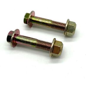 Region Offroad Front or Rear Lower Shock Bolts compatible with Jeep Wrangler JK JKU JL JLU Gladiator JT (pair)