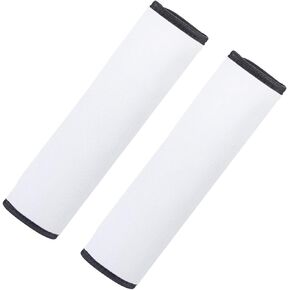 WACAR Sublimation Blanks Car Seat Belt Pads Cover, 2 Pack Neoprene Comfortable Replacement Shoulder Strap Pads Covers for Backpack Shoulder Bag Universal Car Seat Belt