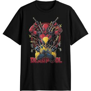 Marvel Deadpool 3 Wolverine Claws Our Danger T-Shirt