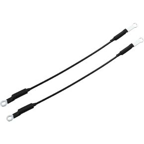 X AUTOHAUX 2pcs Rear Tailgate Holder Support Cables Lift Gate Support Straps 5UG-K7195-10 for Yamaha Rhino 450 660 700 YXR660 YXR450 2004-2009