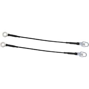 Motoforti Car Rear Tailgate Cables,Lift Gate Support Straps,for Ford for Ranger Pickup Truck,Black,2pcs