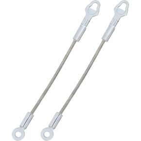 2pcs Tailgate Cable Heckklappe Kabel Kits Replacement for Polaris Ranger 500 700 800 900D Replaces# 7081215, 7081445