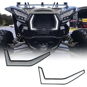 Teryx Krx 1000 LED Accent Fang Lights Daytime Running Lights, LED Grille Accent Lights Assembly for Kawasaki Teryx Krx 1000 2020-2022