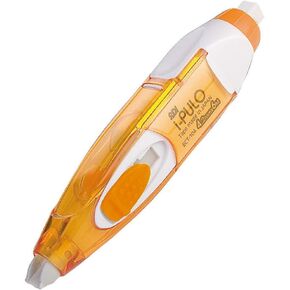 SDI i-PULO Retractable Mechanism Correction Tape White Out Pen Built-in Eraser Type 4.2mm x 6m (ECT-104)