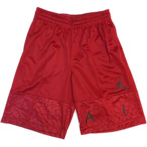 Nike Air Jordan Jumpman Big Boys' Basketball Shorts (Large / 12-13, Gym Red)