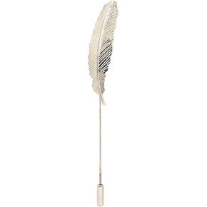 Knighthood Lapel Pin Brooch Feather Lapel Stick Pin Badge Suit For Men