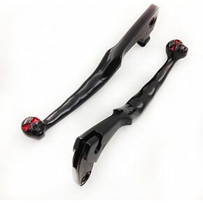 SMT-Chrome Brake Clutch Skull Lever Compatible With Virago 250 535 700 750 1000 1100 V-Star [B00RUEA28Y]