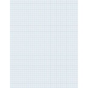 Pacon Composition Paper, 8 1/2"X11", 1/4" Quadrille, White, 500 Sheets