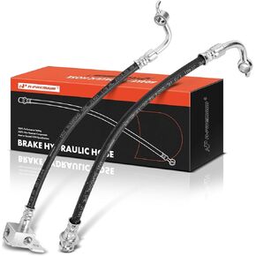 A-Premium Rear Driver and Passenger Side Brake Hydraulic Hose Compatible with Select Mazda Model - Miata 1990-1997 1999-2005 - Replace# NA7543980(Pack of 2)