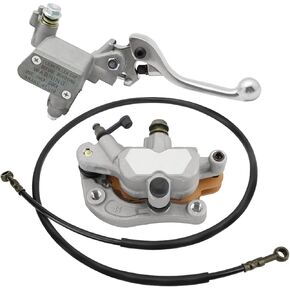 M MATI Front Brake Caliper Master Cylinder Hose Assy for Yamaha YZ250 YZ250F YZ450 YZ450F 2007-2015 YZ125 YZ250X 2008-2016 5XC-W2587-00-00 5XC-2580T-G0-00 5XC-25872-L0-00
