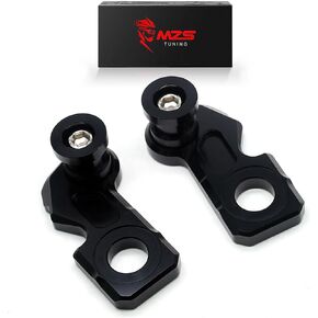 MZS Motorcyel Swingarm Spools Sliders, Rear Wheel Axle Stand Pick Up Hook Chain Adjuster Block Compatible with CB650R 2019-2023 | CBR650R 2019-2024 | CB650F 2018 | CBR650F 2014-2018