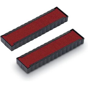 Trodat Replacement Ink Pads 6/4916 - Pack of 2 - Red Ink - for The Printy 4916