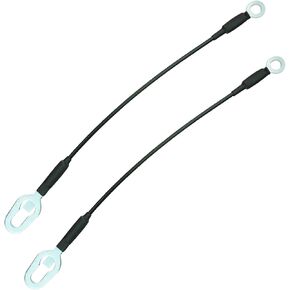TRQ Tailgate Cable Set Compatible with 1994-2001 Dodge Ram 1500 1994-2002 Ram 2500 Ram 3500