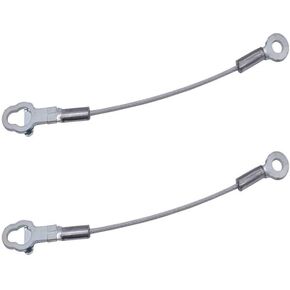 2 Pcs 7081445 7081215 Tailgate Cables Tail Gate fit for Polaris Ranger 500 700 800 900D