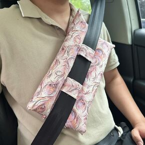 Post Heart Surgery Seatbelt Pillow, Mastectomy Pillows, Port Pillows for Chemo Patients Seatbelt, Hysterectomy Pillow, Breast Cancer Pillow, Comfort Gifts for Chemo Patients