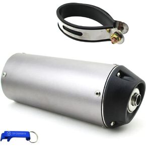 TC-Motor 38mm Mute Silence Quiet Exhaust Muffler For 125cc 140cc 150cc 160cc Pit Dirt Bike