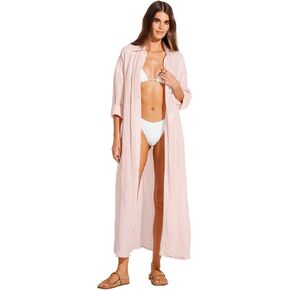Women's Playa EcoLinen Maxi Dress Swimsuit Cover Up