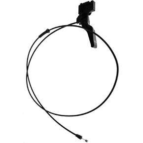 TRQ Hood Pop Release Actuator Cable with Handle for Chevy Cobalt Pontiac G5