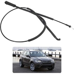 Engine Hatch Cable for 2007-2014 BMW 3.0si,4.8i,X5,X6,xDrive35i,xDrive40i,xDrive50i,4.4T E70,E71,E72 Replacement # 51237184456