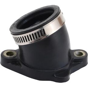 WOOSTAR 27mm Intake Manifold Pipe with Air Injection Tube Replacement for CF250 CN250 CH250 Water Cooled 250 ATV Scooter