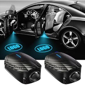 2PCS Car Door Light Projector ， Car Door Projector Rechargeable HD Car Welcome Courtesy Ghost Shadow Lamp Fit for Cars (for DO-D-GE)
