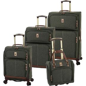 London Fog Wallington Moss 4 Piece Nested Set USB, 15", 20", 25", 29"