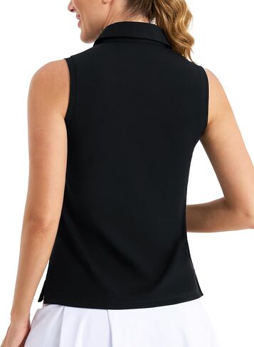 Stelle Womens Sleeveless Golf Polo Shirts V Neck Quick Dry Tennis T-Shirts with Collar in Saudi Arabia