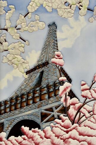 بناية - فن السيراميك المصنوع يدوياً - بلاط السيراميك - ديكور المنزل (آرت ديكو، 8 × 12، حديقة اليعسوب) in Kuwait