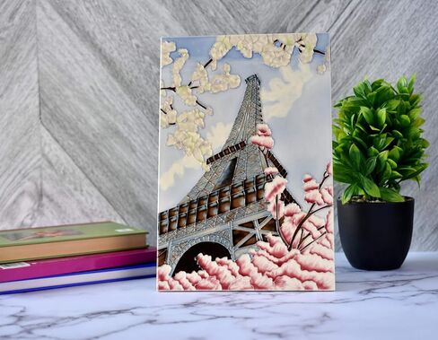 بناية - فن السيراميك المصنوع يدوياً - بلاط السيراميك - ديكور المنزل (آرت ديكو، 8 × 12، حديقة اليعسوب) in Kuwait