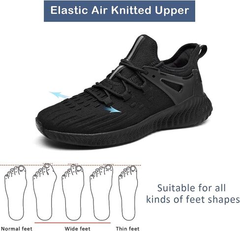 Men's Slip On Tennis Shoes - Athletic Walking Casual Non-Slip Sneakers in Saudi Arabia