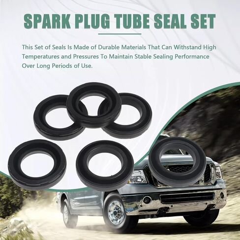 مجموعة سدادات أنبوب الإشعال لنيسان ألتيما فرونتير 4.0L ماكسيما 3.0L 3.5L لإنفينيتي FX35 G35 I30 I35 #1327631U10 ES72481 (6 قطعة) in Kuwait