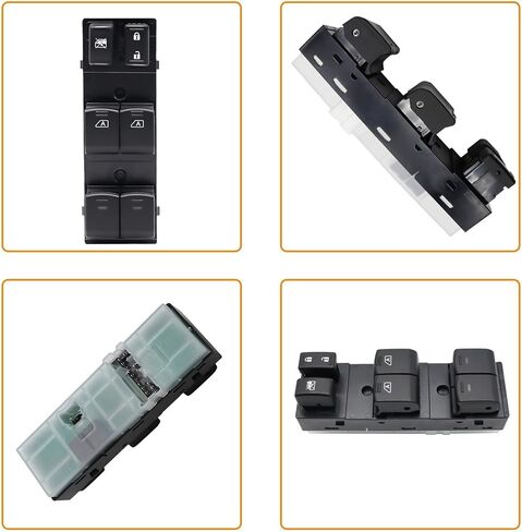 Power Master Window Control Switch Front Left Driver Side Compatible with Nissan Maxima 2009 2010 2011 2022 2013 2014 Replace 25401-9N00E 254019N00E in Kuwait