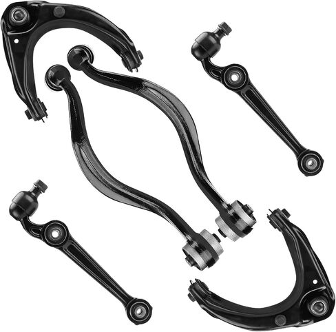 Front Rearward Forward Lower&Upper Control Arms w/Ball Joints for 2007-2012 Ford Fusion Lincoln MKZ Mercury Milan (6pc) in Saudi Arabia