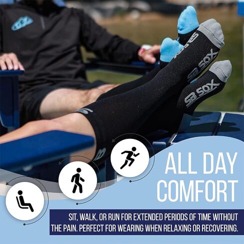 3 أزواج جوارب ضغط صغيرة الحجم (أسود/وردي + أسود/أزرق + أسود/بنفسجي) in Saudi Arabia