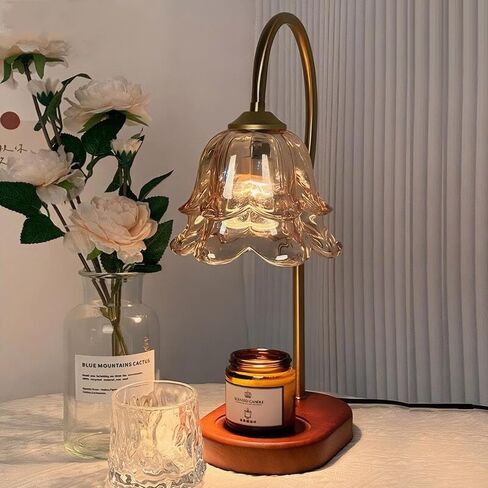Candle Warmer Lamp with Timer with 2 Bulbs,No Flame Scented Candle Warmer,for Bedroom Home Decor,Fits Large and Small Jar Scented Candle Warming Lantern,Unique Birthday Gifts for Women in Saudi Arabia