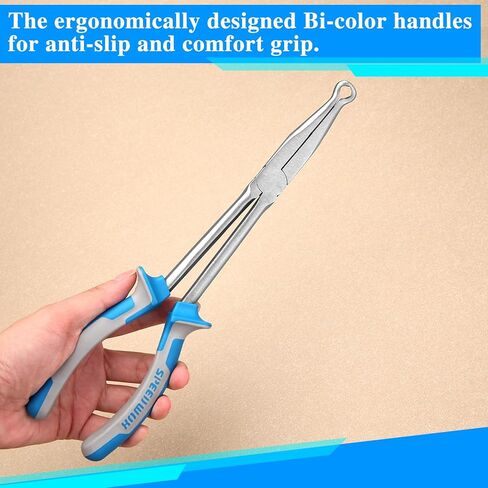 SPEEDWOX Long Reach Ring Nose Plers 11 Inch Long Reach Hose Grip Pliers Spark Plug Removal Pliers Spark Plug Tool Seadoo Spark Accessories Hose Removal Pliers Spark Plug Wire Separator in Kuwait