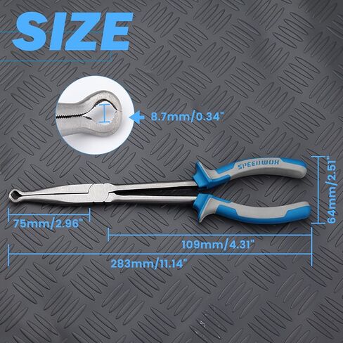 SPEEDWOX Long Reach Ring Nose Plers 11 Inch Long Reach Hose Grip Pliers Spark Plug Removal Pliers Spark Plug Tool Seadoo Spark Accessories Hose Removal Pliers Spark Plug Wire Separator in Kuwait