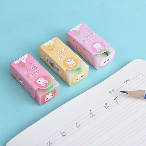 18 Pack Kawaii Astronaut Erasers for Kids Bulk, Fun Erasers for Students, Jelly Erasers for School Supplies Prize Gifts Party Favors (Astronaut) in Saudi Arabia