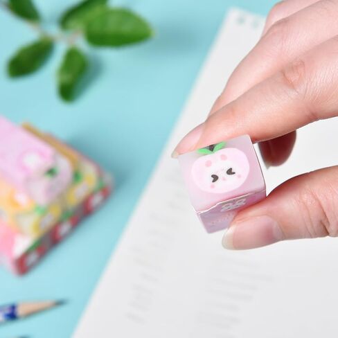 18 Pack Kawaii Astronaut Erasers for Kids Bulk, Fun Erasers for Students, Jelly Erasers for School Supplies Prize Gifts Party Favors (Astronaut) in Saudi Arabia