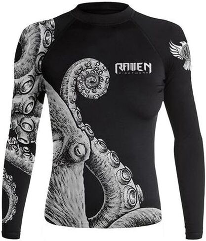 Women's Kraken Octopus Rash Guard MMA BJJ in Saudi Arabia