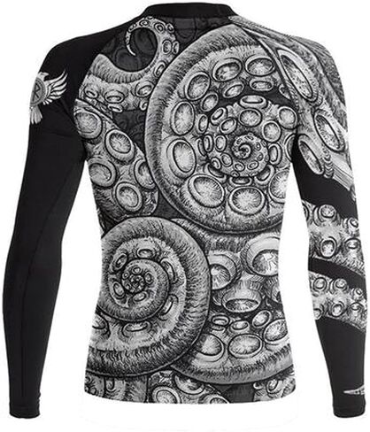 Women's Kraken Octopus Rash Guard MMA BJJ in Saudi Arabia