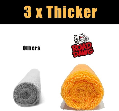 ATRDSS8002D مناشف تنظيف قماشية متعددة الأغراض من الألياف الدقيقة من تورين: 40.64 سم طول × 40.64 سم عرض، برتقالي، عبوة من 12 قطعة in Kuwait