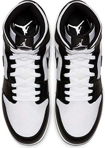 حذاء كرة القدم Jordan Nike 1 TD متوسط ​​الحجم للرجال (أبيض/أسود/أسود، 10 M US) in Saudi Arabia