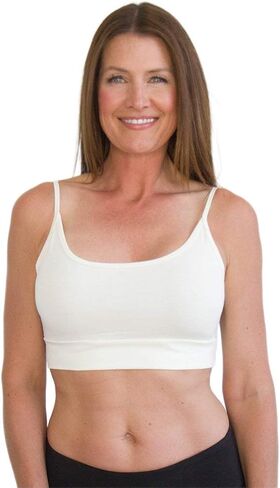 HALFTEE Spaghetti Strap Cami Layering Tee | Demi Cami Crop Tops for Women & Teens | XS-3X in Saudi Arabia