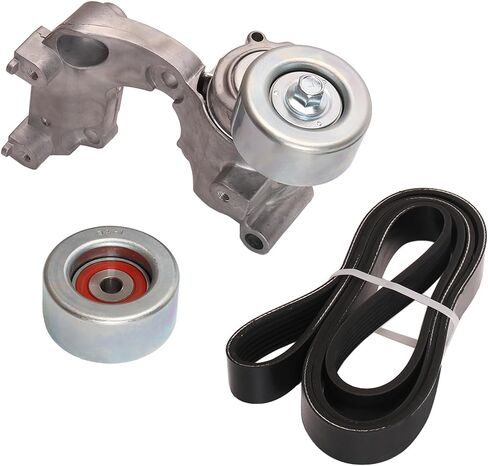 89374 Drive Belt Tensioner Component Kit Fit for Toyota Camry Avalon Sienna 2013-2016, Fit for Highlander Venza 2009-2015, Fit for Lexus Es350 2013-2016, Fit for Rx350 2010-2015, 3.5L V6 in Saudi Arabia