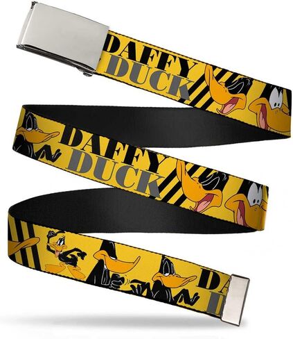 Buckle-Down Unisex-Adult's Web Belt Daffy Duck 1.5" in Saudi Arabia